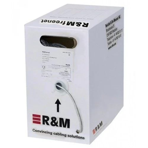 R&amp;M R795138 Cat-6 U/UTP 305 Meter Network Cable