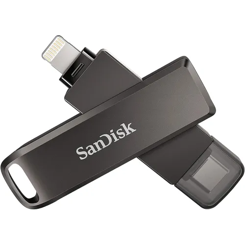 SanDisk iXpand Luxe 128GB Lightning &amp; USB 3.0 Dual Mode Pen Drive