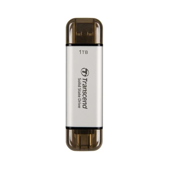 Transcend 1TB ESD310S Type C Portable SSD SIlver