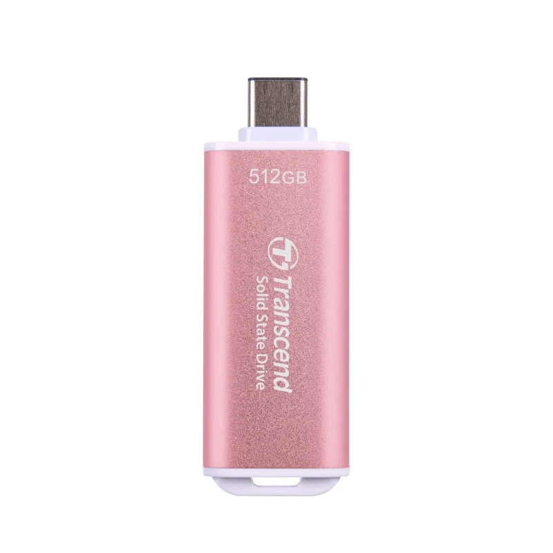 Transcend 512GB ESD300P Type C Portable SSD PINK