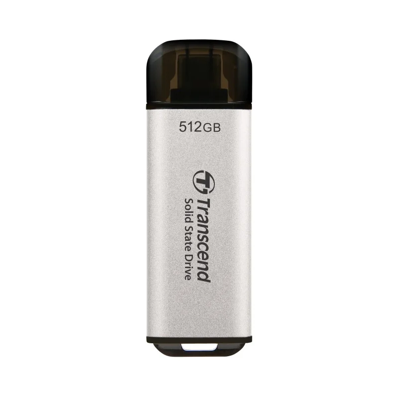 Transcend 512GB ESD300S Type C Portable SSD Silver