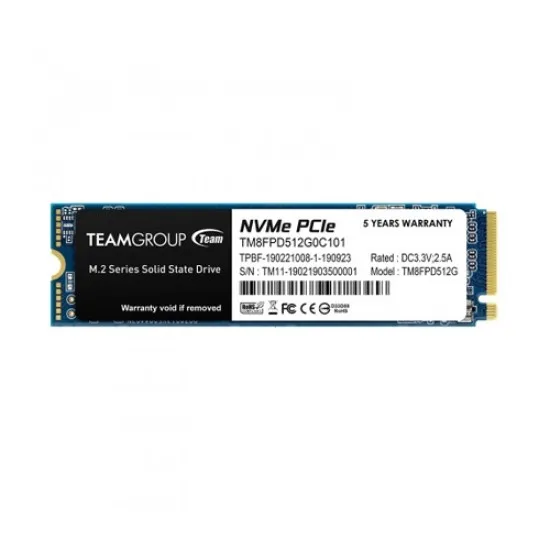 Team MP33 PRO 512GB M.2 PCIe Gen3 NVMe SSD