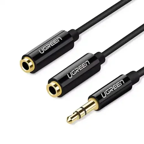 UGREEN AV134 3.5mm Male to Dual Female Headphone Splitter Cable