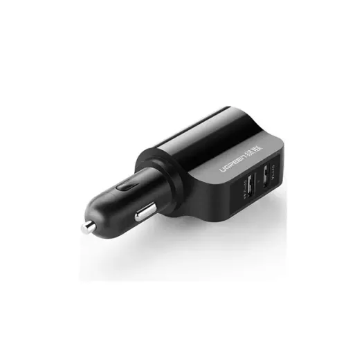 UGREEN Dual USB Car Charger With Extended Header
