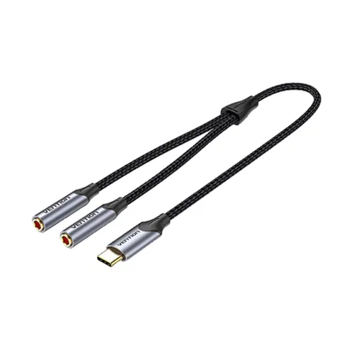 Vention BGPHY Type-C Male to TRS Audio &amp; Mic Jack Audio Cable