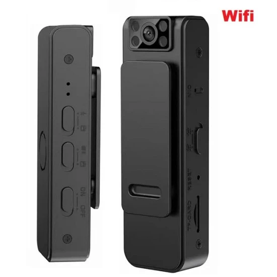 WD2 Wifi Body Camera HD 1080P Night Vision