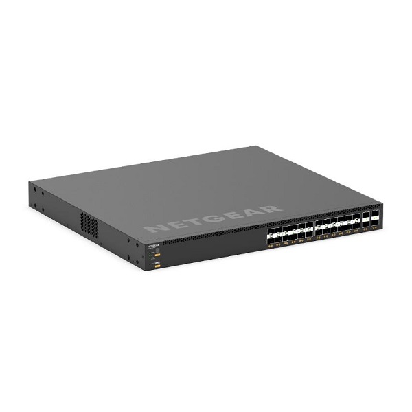NETGEAR M4350-24F4V(XSM4328FV) 24-Port SFP+ and 4-Port SFP28 25G AV Line L3 Managed Switch