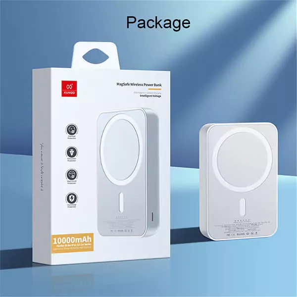 XUNDD XDCH-047 10000mAh 20W Magnetic Wireless Charging Power Bank