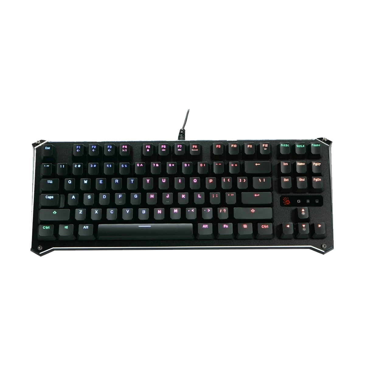 A4TECH Bloody B930 RGB USB Black Light Strike LK Optical Mechanical Gaming Keyboard
