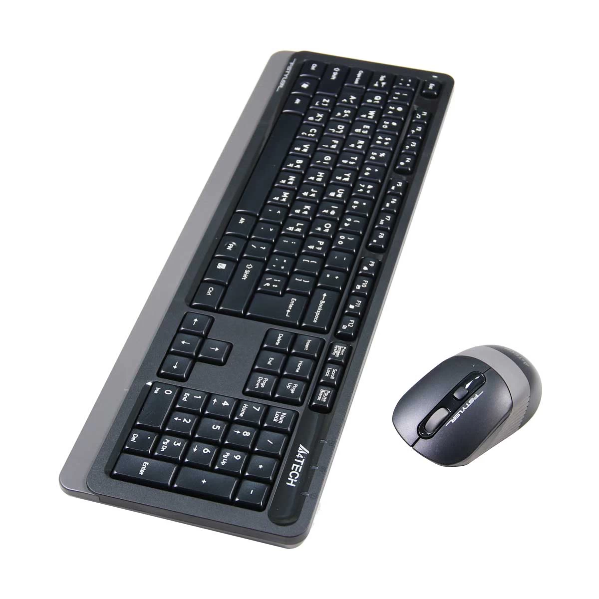 A4TECH FG1010 Grey Wireless Keyboard &amp; Mouse Combo with Bangla