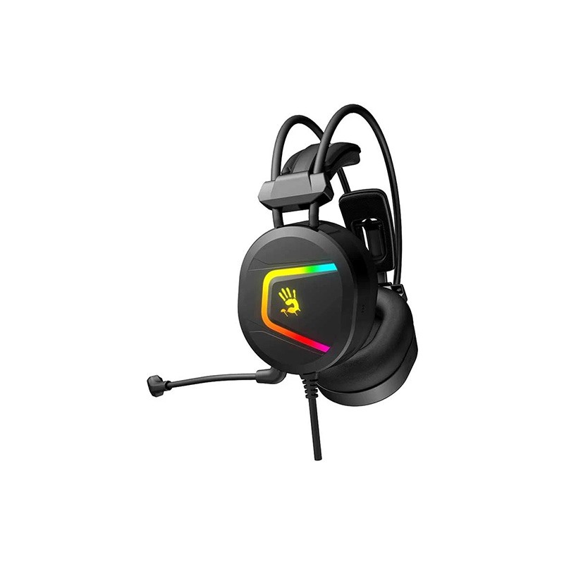 A4tech Bloody MC750 RGB ANC Wired Gaming Headset (Black)