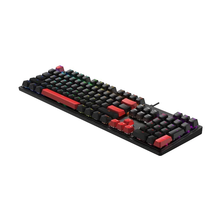 A4tech Bloody S510R RGB (Brown Switch) Wired Fire Black Mechanical Gaming Keyboard