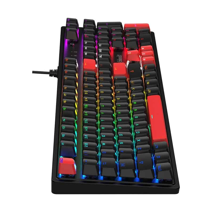 A4tech Bloody S510R RGB (Brown Switch) Wired Fire Black Mechanical Gaming Keyboard