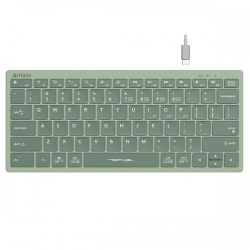 A4TECH Fstyler FBX51C Rechargeable Bluetooth &amp; 2.4G Wireless Keyboard