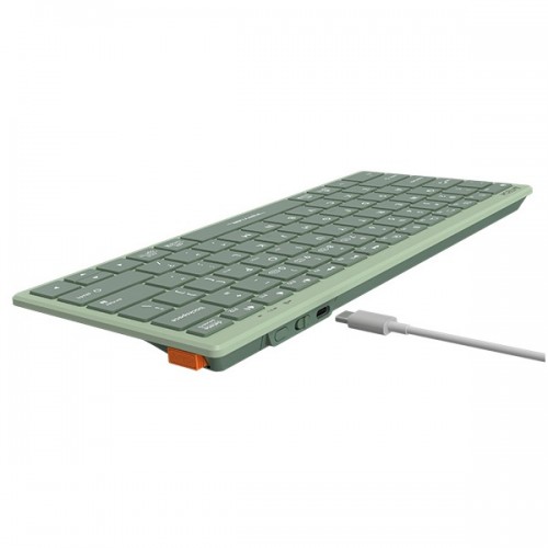 A4TECH Fstyler FBX51C Rechargeable Bluetooth &amp; 2.4G Wireless Keyboard
