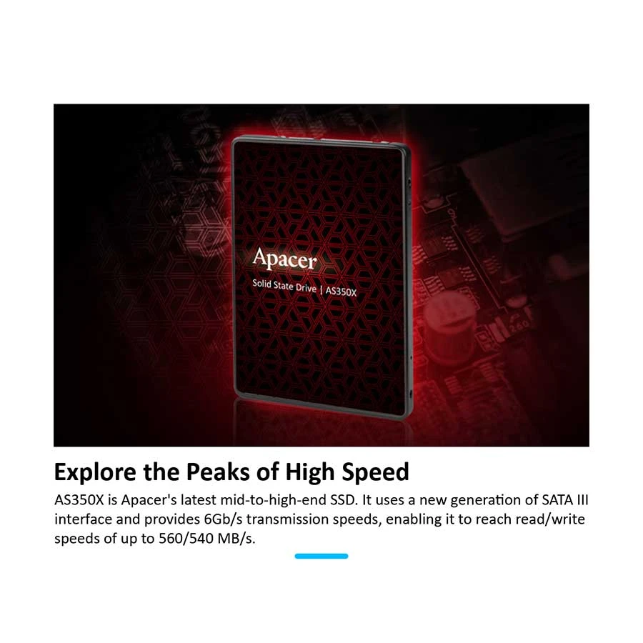 Apacer AS350X 2TB 2.5 Inch SATAIII Internal SSD