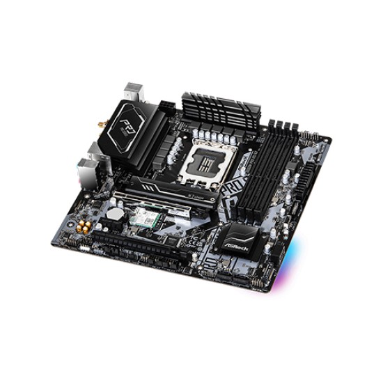 Asrock B660M PRO RS/AX 12th & 13th Gen Micro ATX Motherboard
