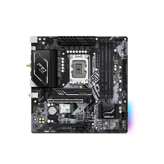Asrock B660M PRO RS/AX 12th & 13th Gen Micro ATX Motherboard