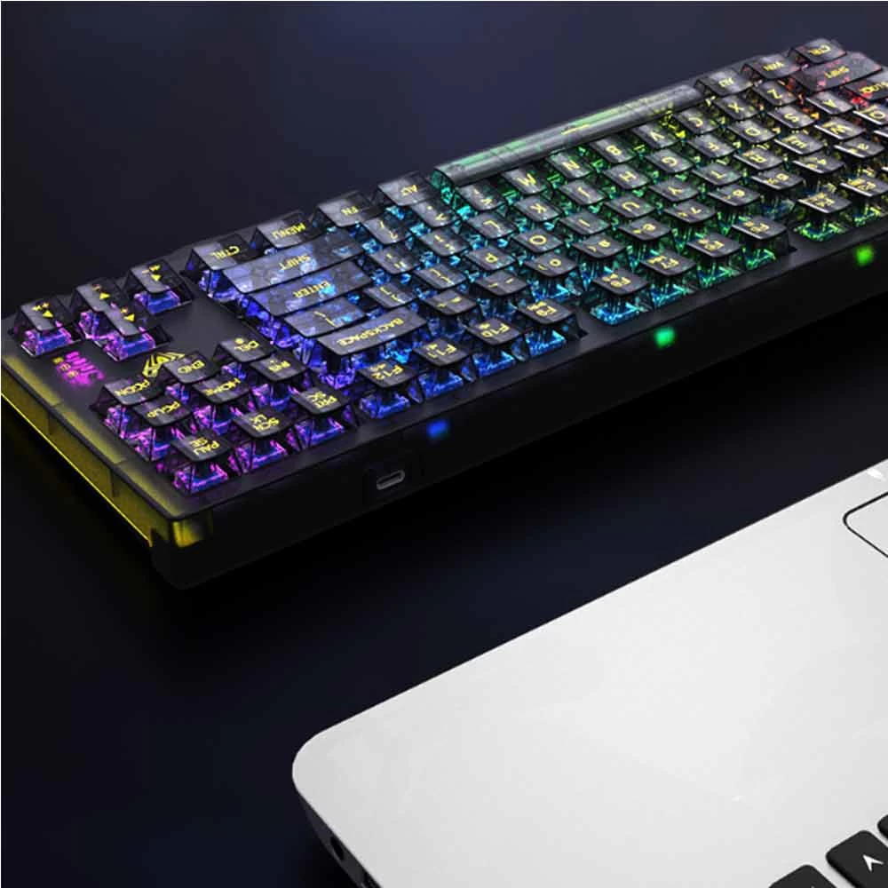 Aula F2183 RGB Bluetooth (Tri Mode) Black Mechanical Gaming Keyboard