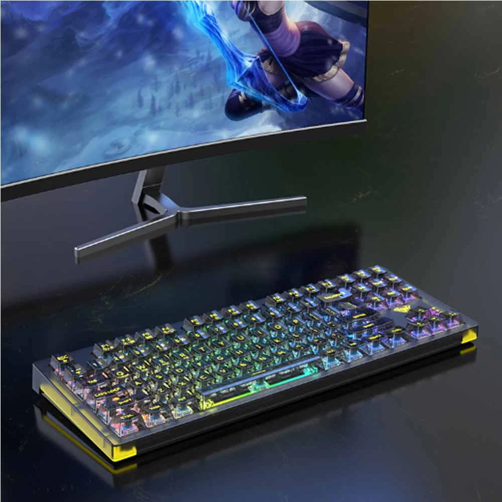 Aula F2183 RGB Bluetooth (Tri Mode) Black Mechanical Gaming Keyboard