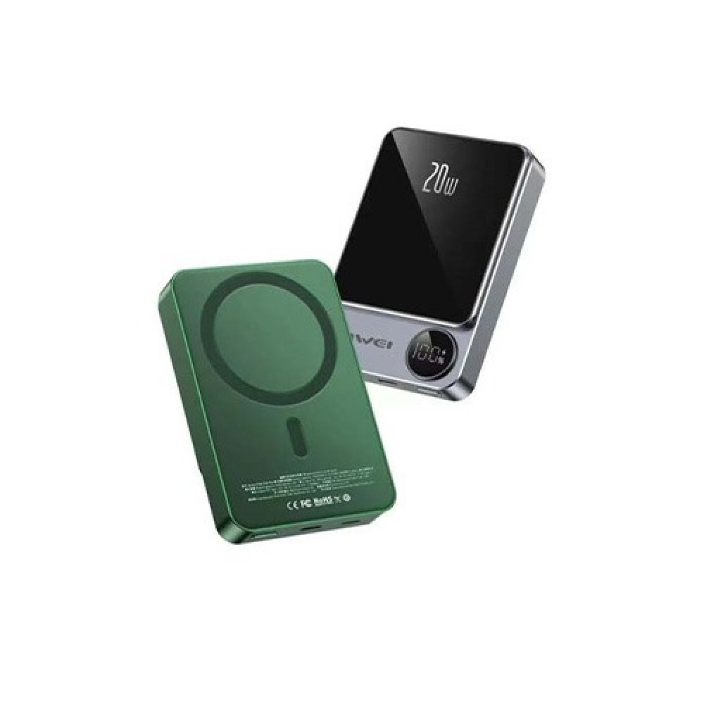 Awei P39K 10000mah 20W PD Wireless Magnetic Power Bank
