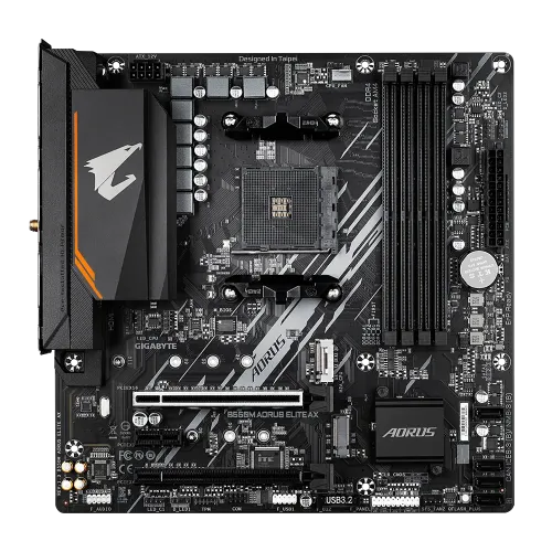 GIGABYTE B550M AORUS ELITE AX DDR4 mATX AM4 Motherboard
