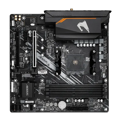 GIGABYTE B550M AORUS ELITE AX DDR4 mATX AM4 Motherboard
