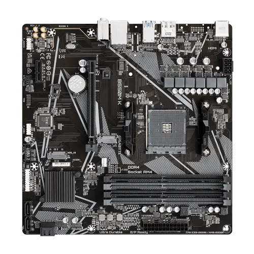 Gigabyte B550M K AMD AM4 Micro ATX Motherboard