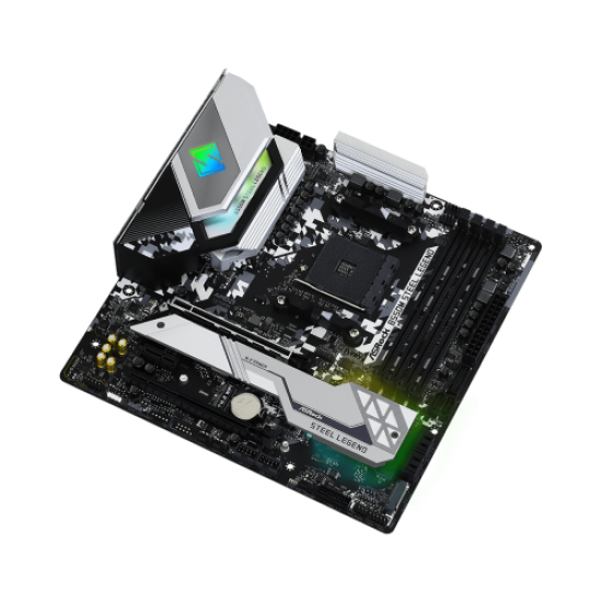 ASRock B550M Steel Legend m-ATX Motherboard