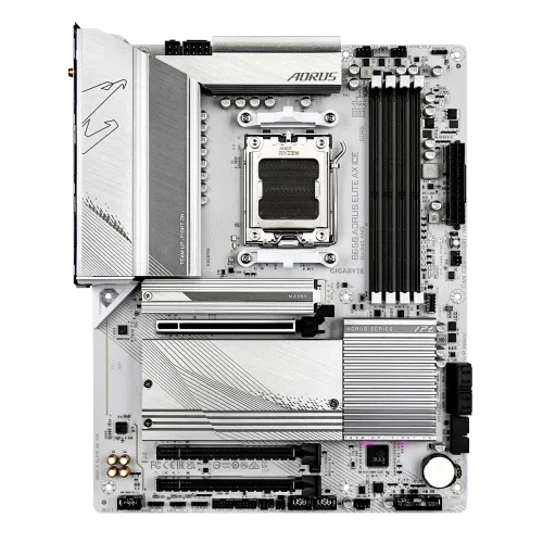 GIGABYTE B650 AORUS ELITE AX ICE DDR5 AM5 ATX Motherboard