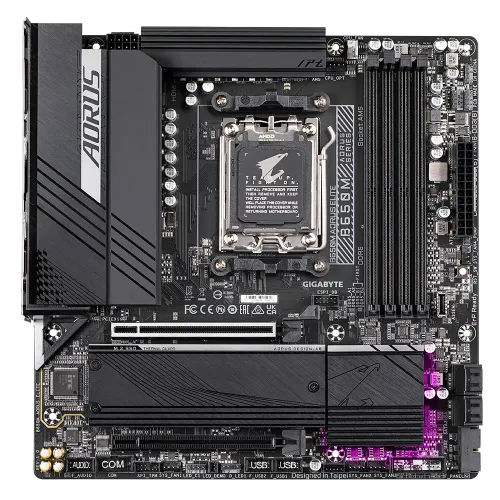 GIGABYTE B650M AORUS ELITE DDR5 AMD AM5 Micro-ATX Motherboard