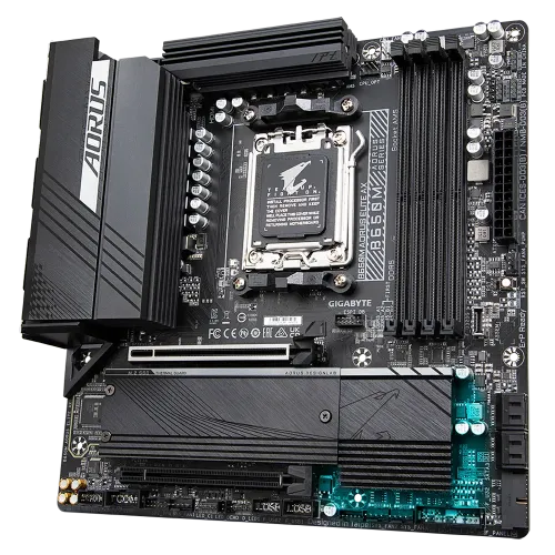 GIGABYTE B650M AORUS ELITE AX DDR5 AMD AM5 Micro-ATX Motherboard