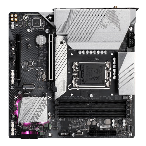 GIGABYTE B760M AORUS ELITE AX DDR4 14th &amp; 13th Gen mATX Motherboard