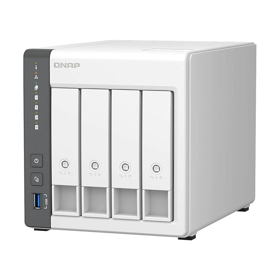 QNAP TS-433-4G Tower 4 Bay ARM Cortex-A55 Network Storage (2 Year Warranty)