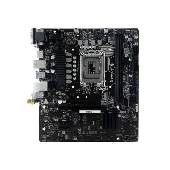 BIOSTAR B760MX2-E DDR5 12th/13th mATX Gaming Motherboard