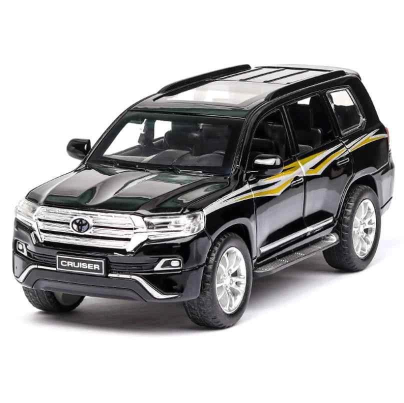 1:32 Scale Toyota Land Cruiser Diecast Car for Kids - Black