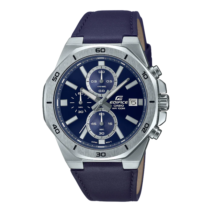 Casio Edifice Chronograph Blue Dial Men's Watch| EFV-640L-2AVUDF