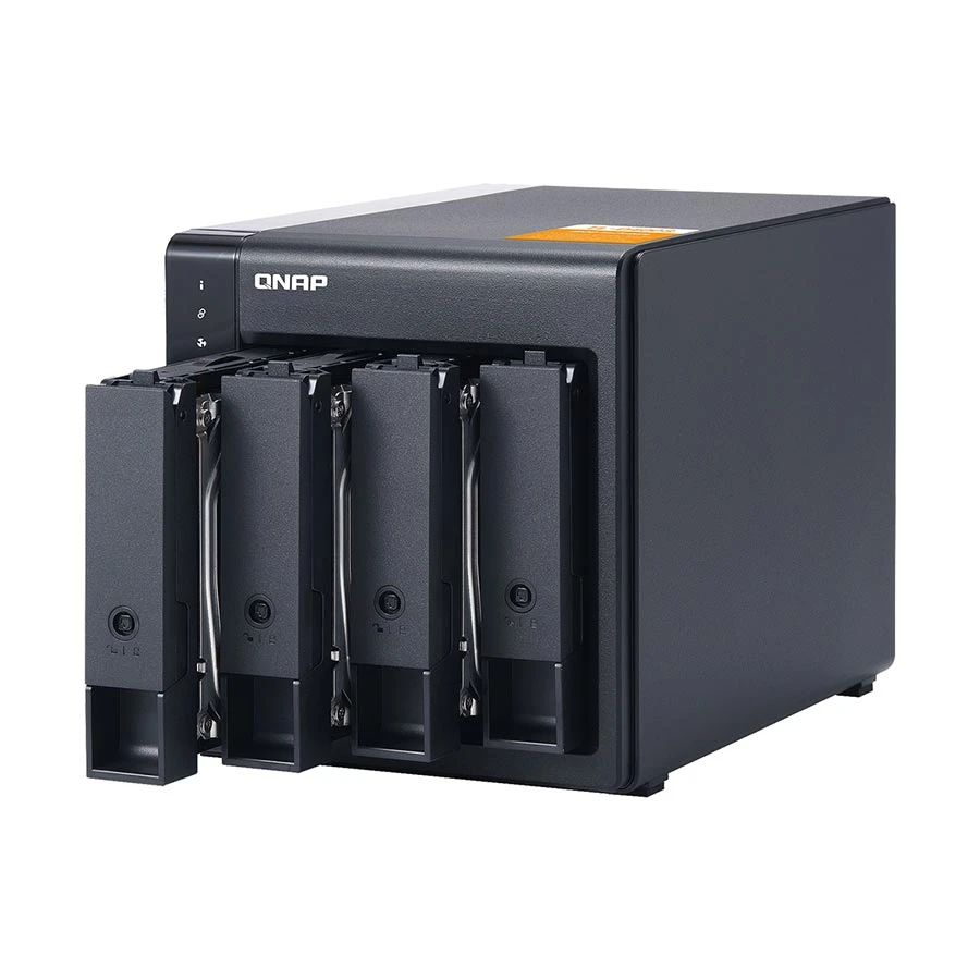 QNAP TL-D400S 4 Bays Mini SAS (SFF-8088) Input &amp; Output / SATA III Expansion Unit for Network Storage (2 Year Warranty)