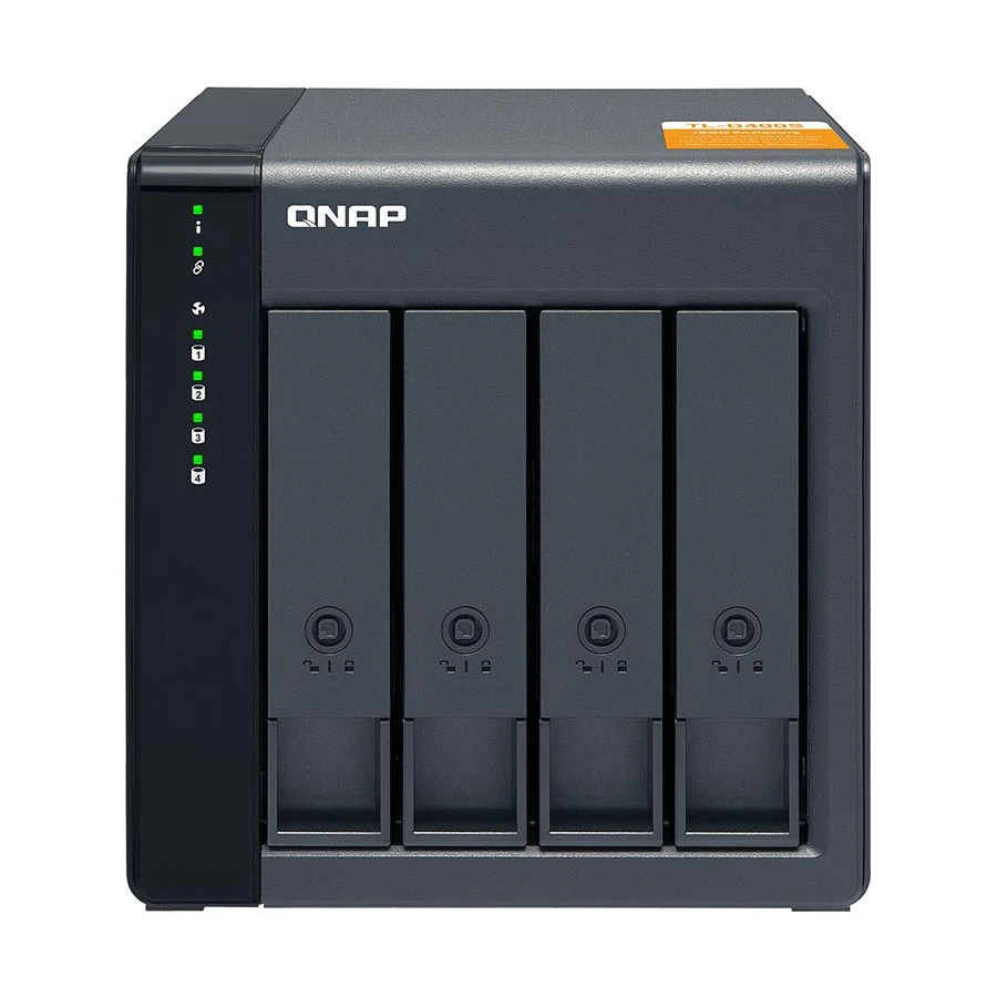 QNAP TL-D400S 4 Bays Mini SAS (SFF-8088) Input &amp; Output / SATA III Expansion Unit for Network Storage (2 Year Warranty)