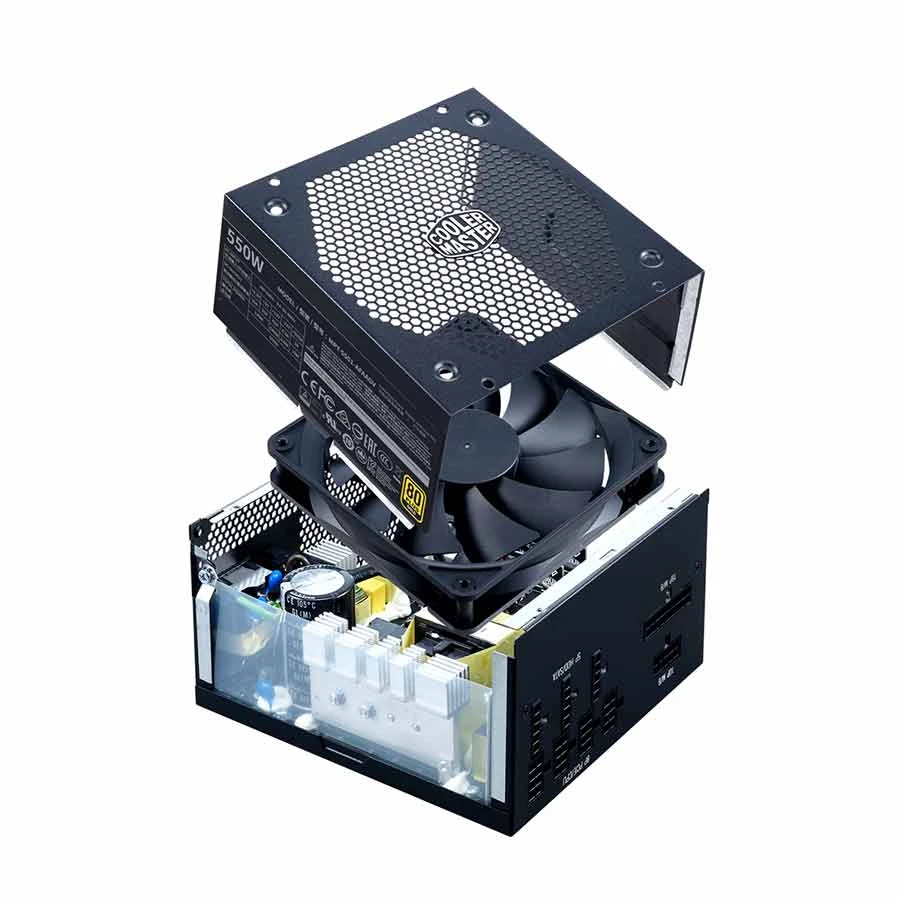 Cooler Master V550 GOLD 550W ATX Semi-Fanless Full-Modular Power Supply
