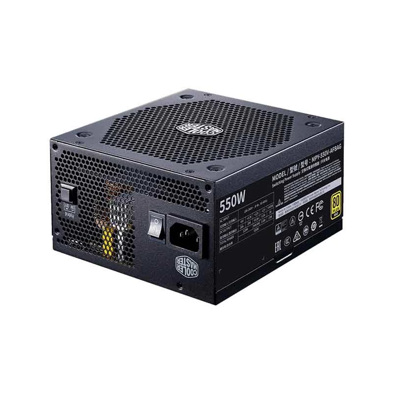 Cooler Master V550 GOLD 550W ATX Semi-Fanless Full-Modular Power Supply