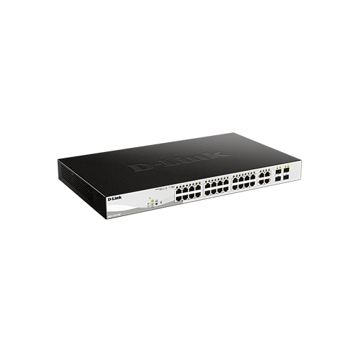 D-Link DGS-1210-28P 24 Port 10/100/1000 POE Smart Switch
