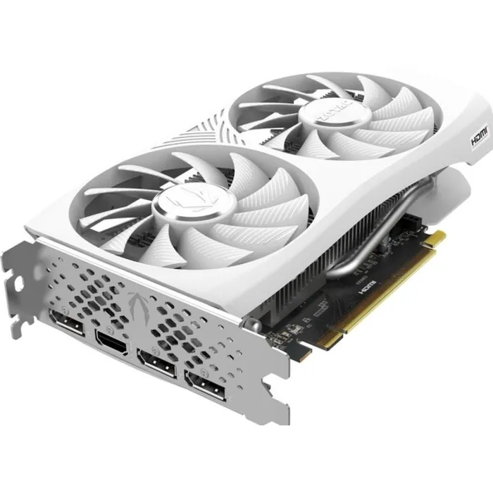 ZOTAC GAMING GeForce RTX 4060 8GB Twin Edge OC White Edition GDDR6 Graphics Card