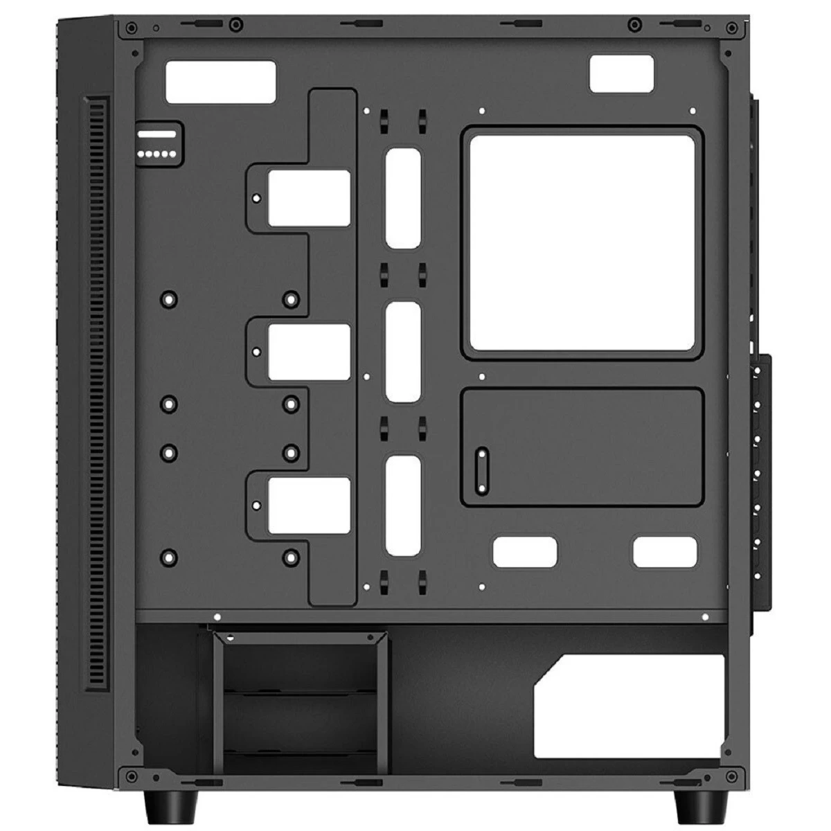 Deepcool MATREXX 55 MESH ADD RGB 4F Mid Tower Black ATX Gaming Casing