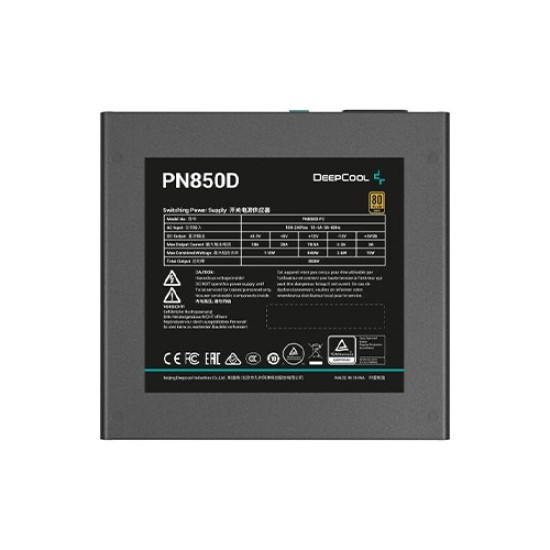 DeepCool PN850D 850W 80 Plus Gold Non-Modular Power Supply