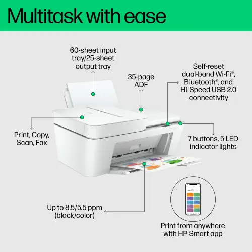 HP Ink Advantage 4175 All-in-One Printer with Automatic Document Feeder ADF