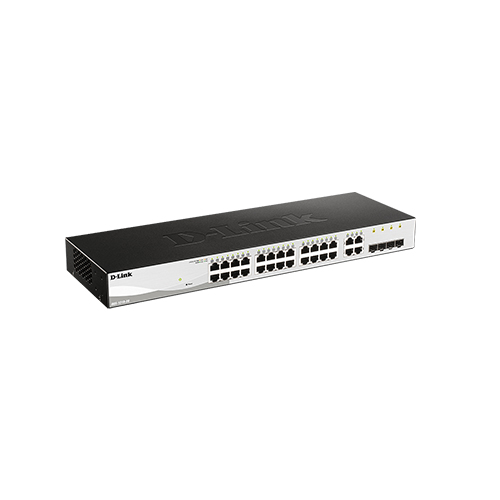 D-Link DGS-1210-28 24-Port 10/100/1000 Smart Gigabit Switch