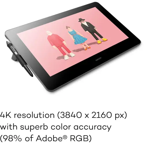 Wacom Cintiq Pro 16 Inch UHD 22ms Creative Pen &amp; Touch Graphics Tablet