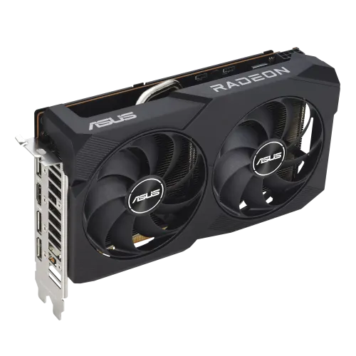 ASUS Dual Radeon RX 7600 V2 OC Edition 8GB GDDR6 Graphics Card