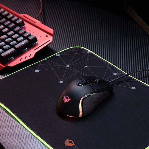 Meetion MT-PD120 Rubber LED RGB Gaming Mouse Pad